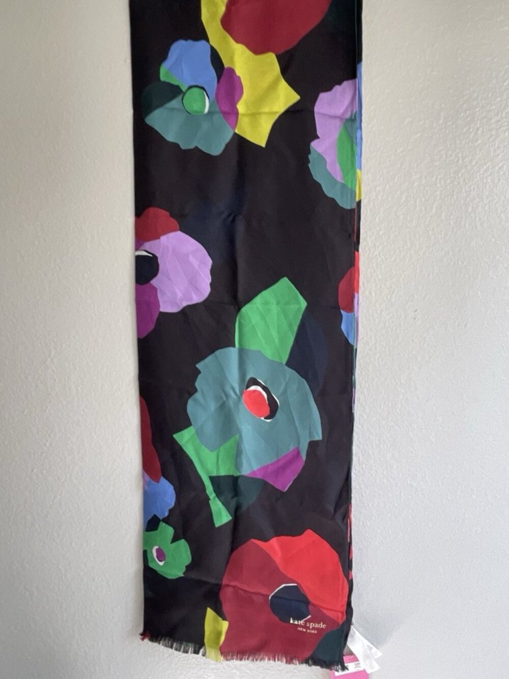 kate spade Floral Collage Oblong Scarf Women’s NWT